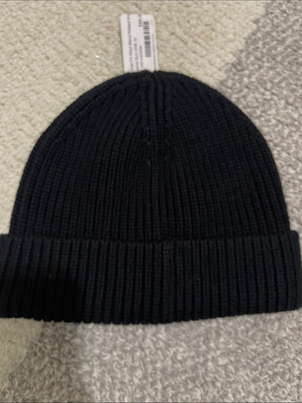 NWT- Lululemon - Close Fit Wool Blend Ribbed Knit Beanie - Picture 2 of 5
